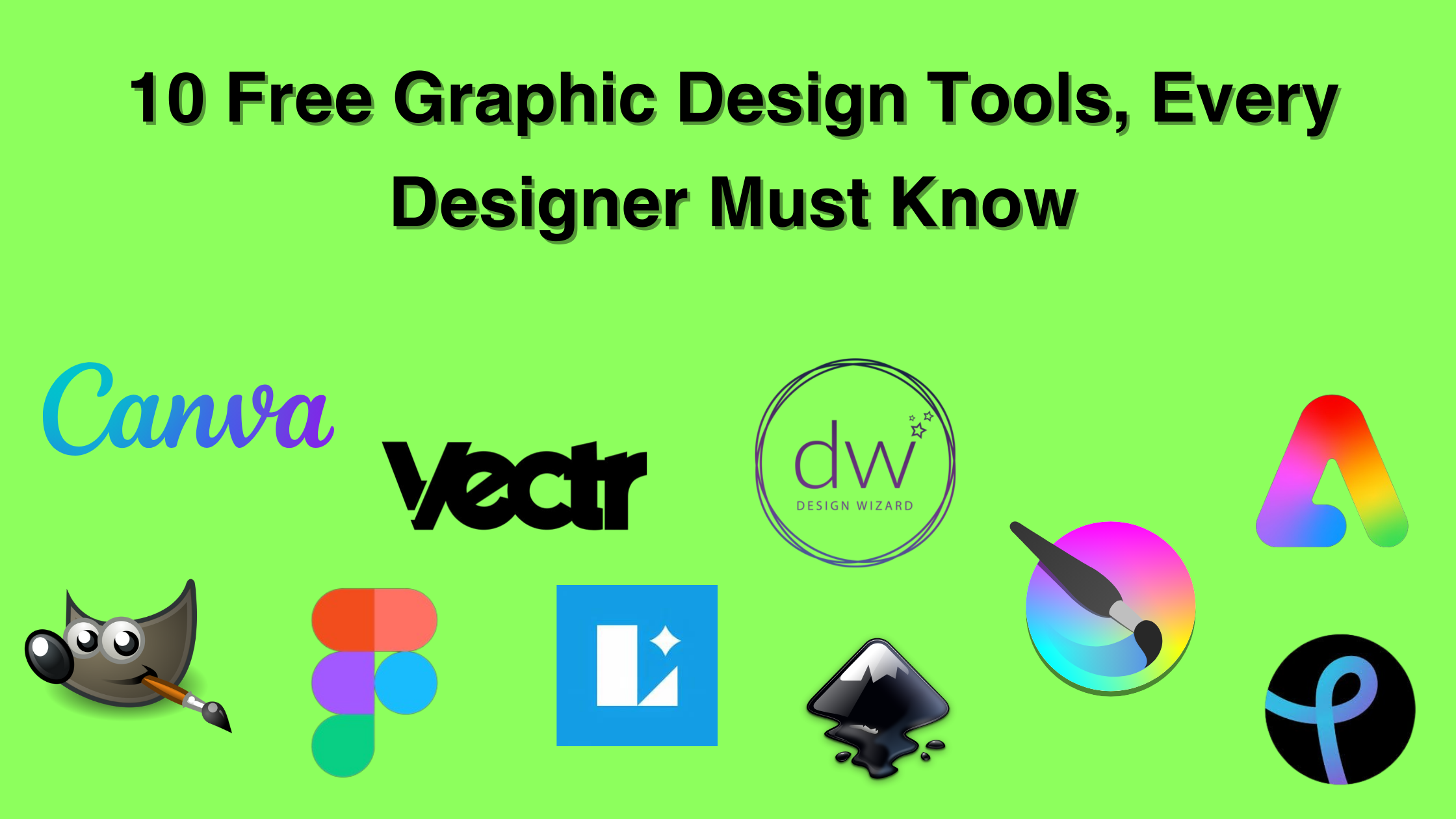 10 Free Graphic Design Tools