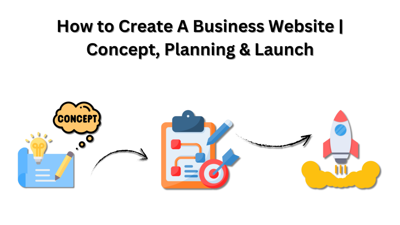 How to Create A Business Website Concept, Planning & Launch